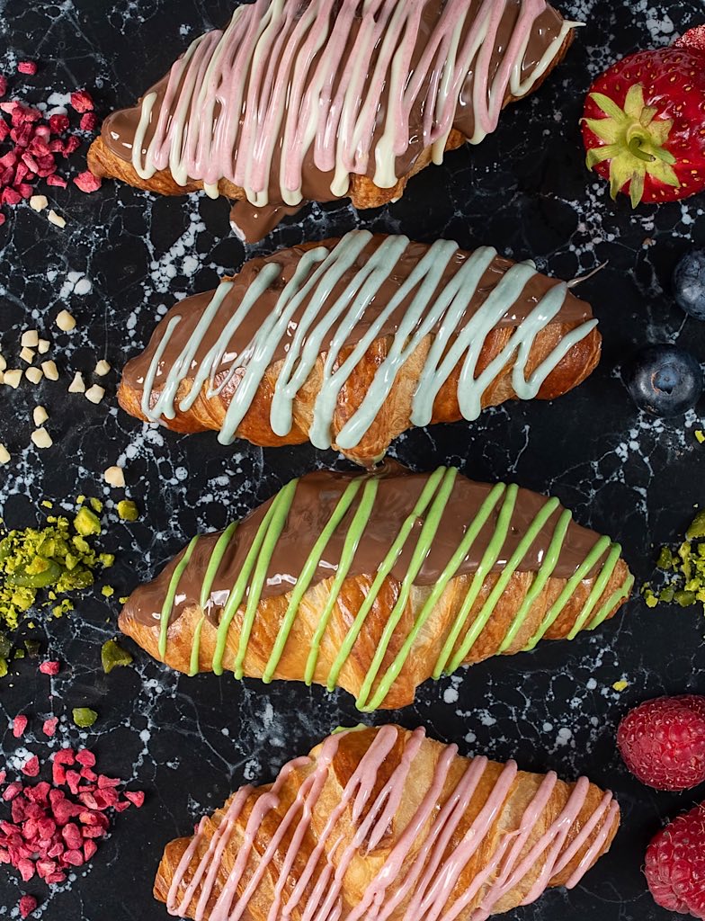 Recipe: mini croissants with chocolate