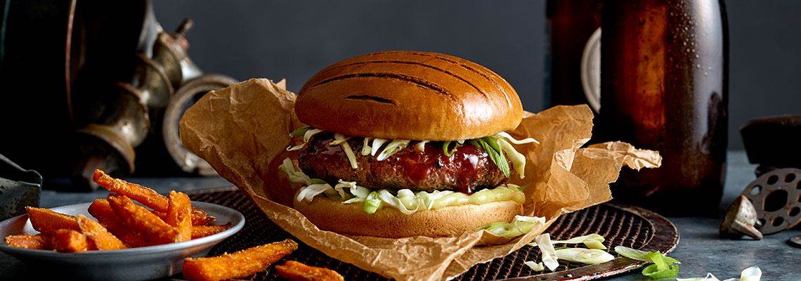 Teriyaki fusion burger recipe | Let's Bake Together »