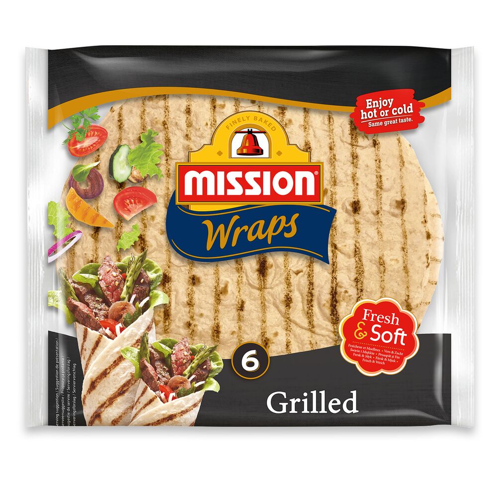 40081 Grilled wraps 370g front