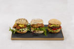5820469 Japansk melkebolle trio sesam valmue mini slider