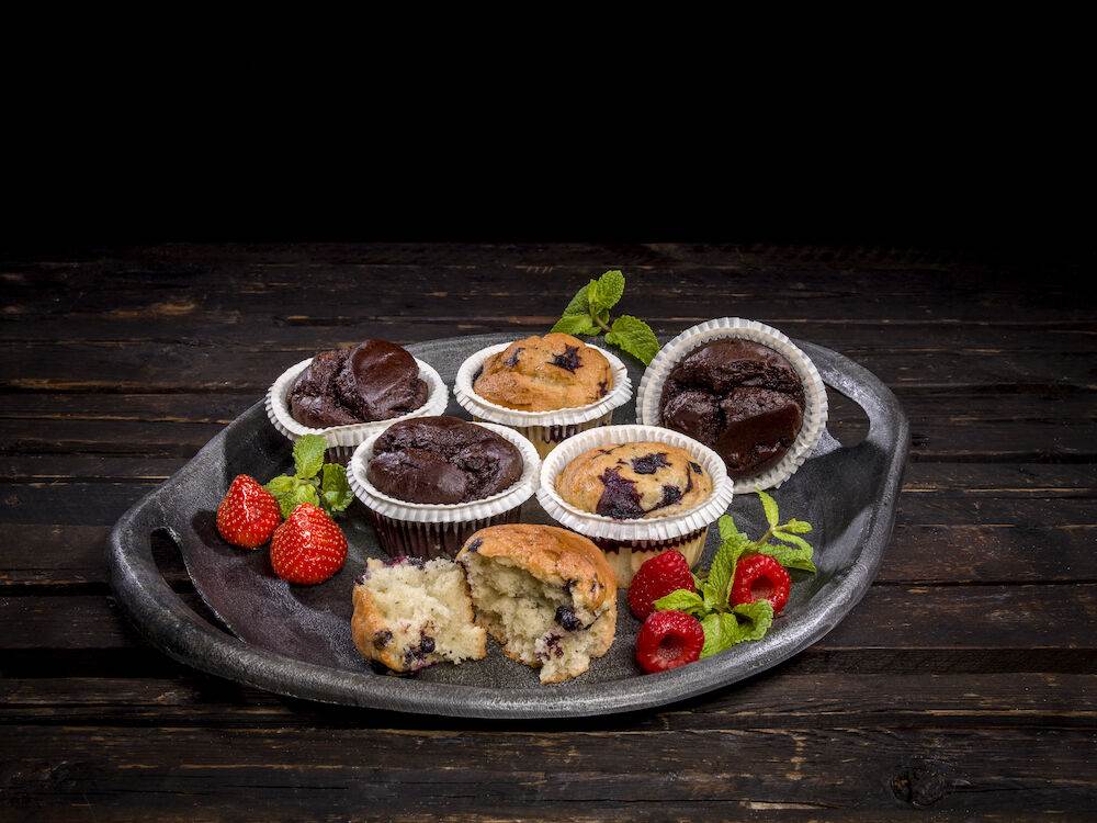 Glutenfrie muffins