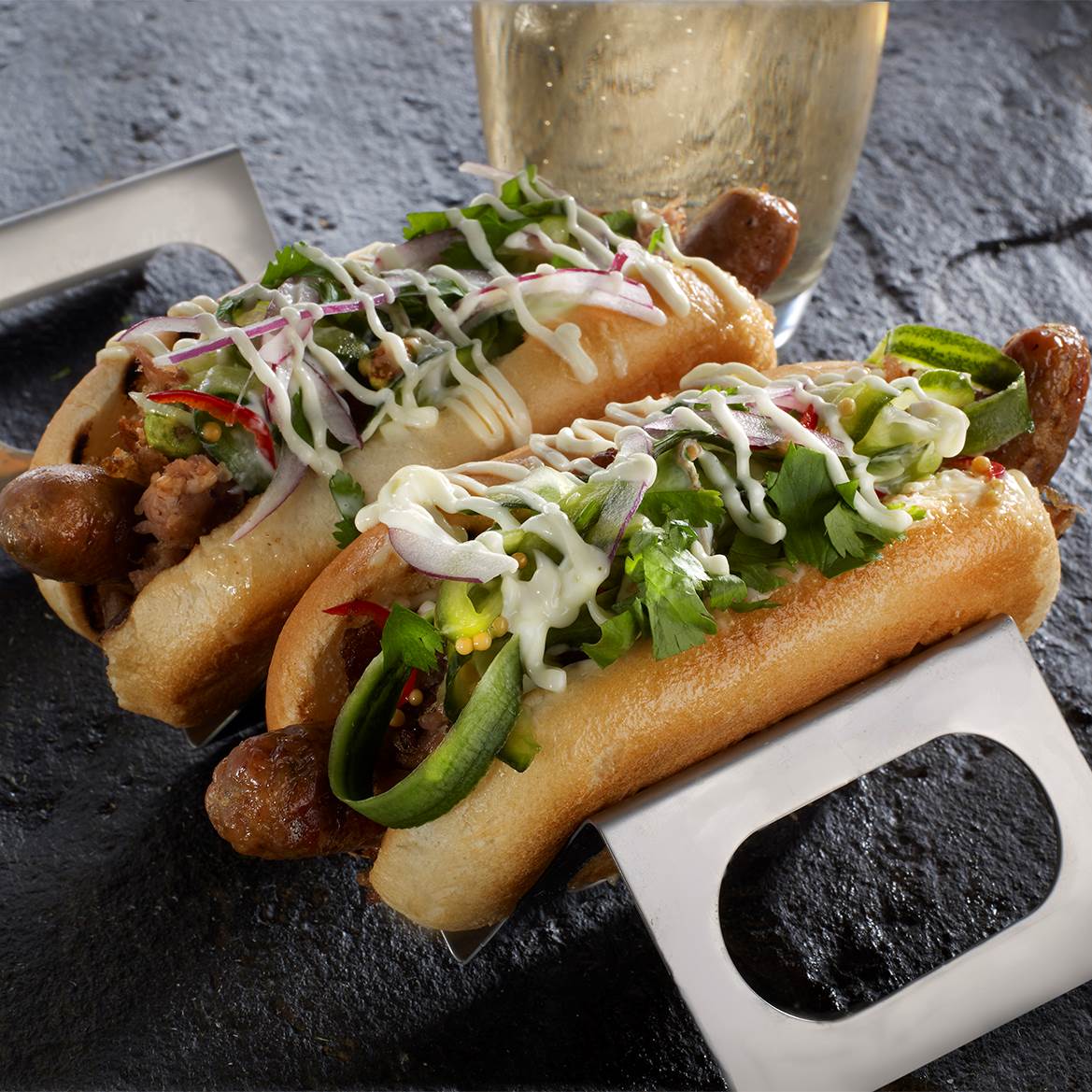 Wasabi hot dog | Schulstad Bakery Solutions