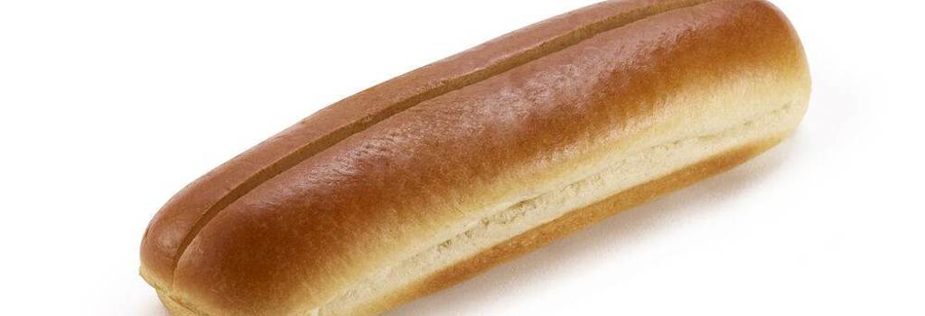 Top Sliced Brioche Hot Dog Roll