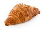 Almond Croissant on white