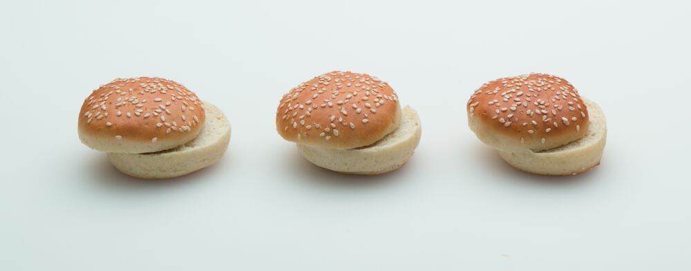 Mini Sesam Brötchen - pur