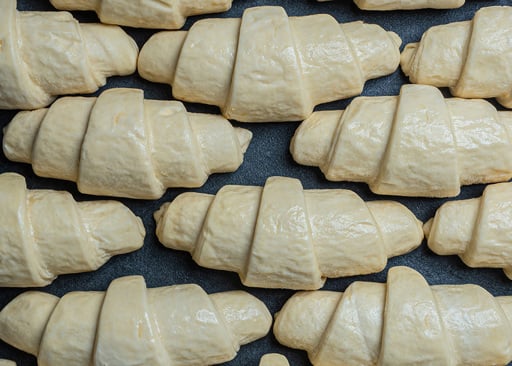 Schulstad Ready to Bake Mini All Butter Straight Croissants