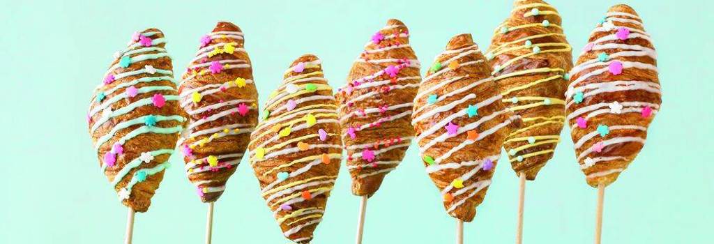 Decorated Mini Croissants cmyk