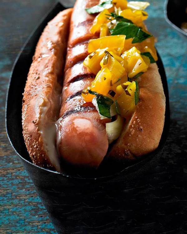 True Asia hotdog with coconut mustard | Schulstad Bakery Solutions