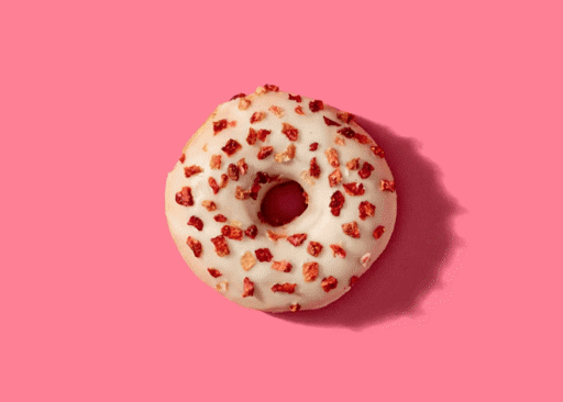 228290 Schulstad Berries & Creme Filled Ring Donut Bites Animation