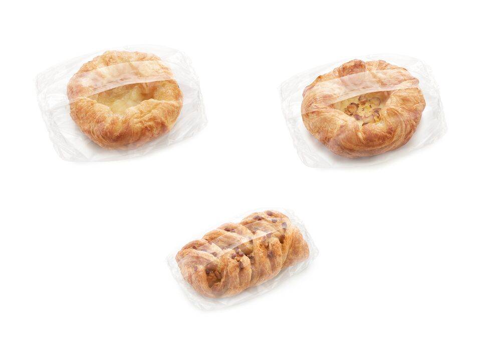 Thaw & Serve Danish Selection- Wrapped - White