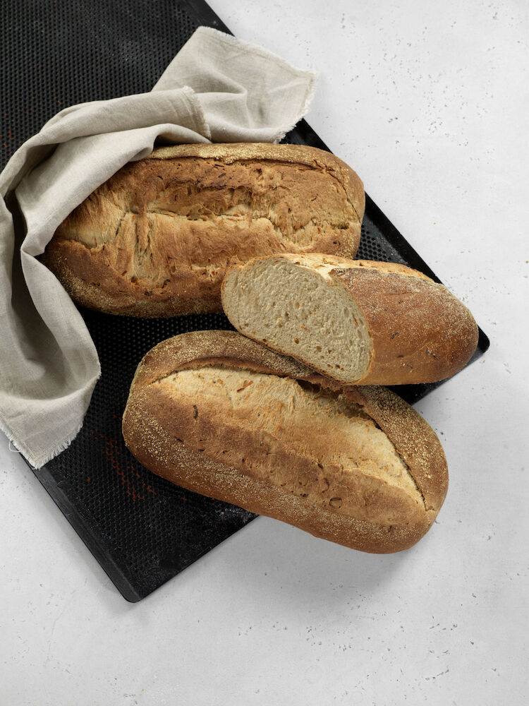 5681994 Landbrød gulrot grov 650g høyde