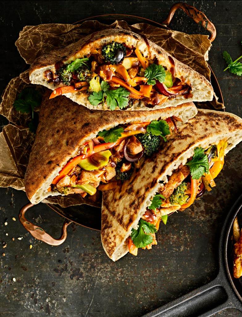 Naanta with juicy chicken | Schulstad Bakery Solutions