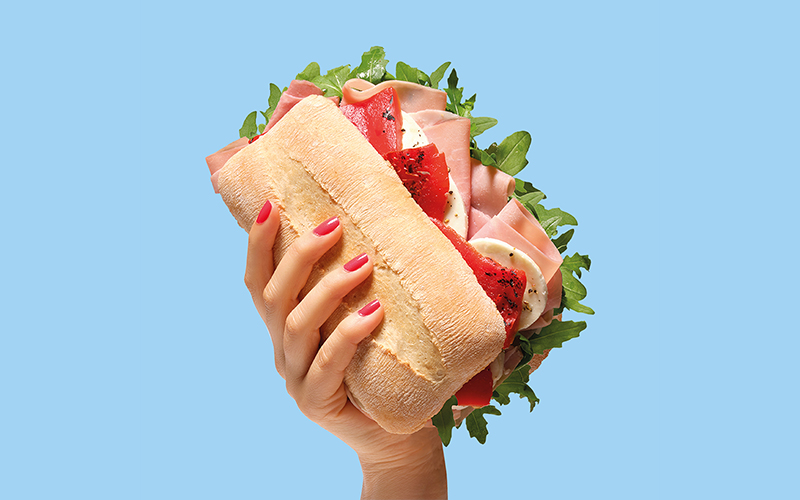 Easy Italian Lunch Ciabatta