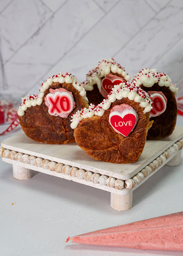 Heart Shaped Croissants Recipe | A Festive Valentine’s Treat